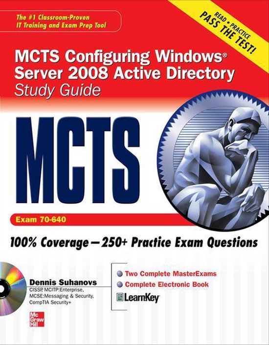 MCTS Windows Server 2008 Active Directory Services Study Gui ... - cover