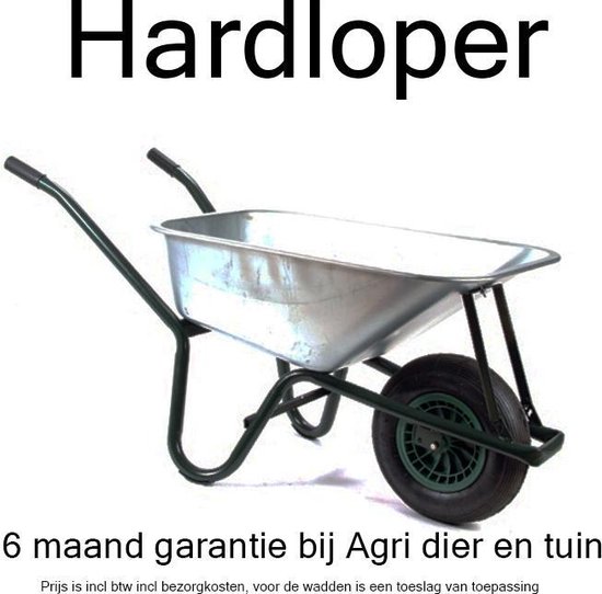 Kruiwagen 80 liter verzinkte bak van Matador. — afbeelding 2
