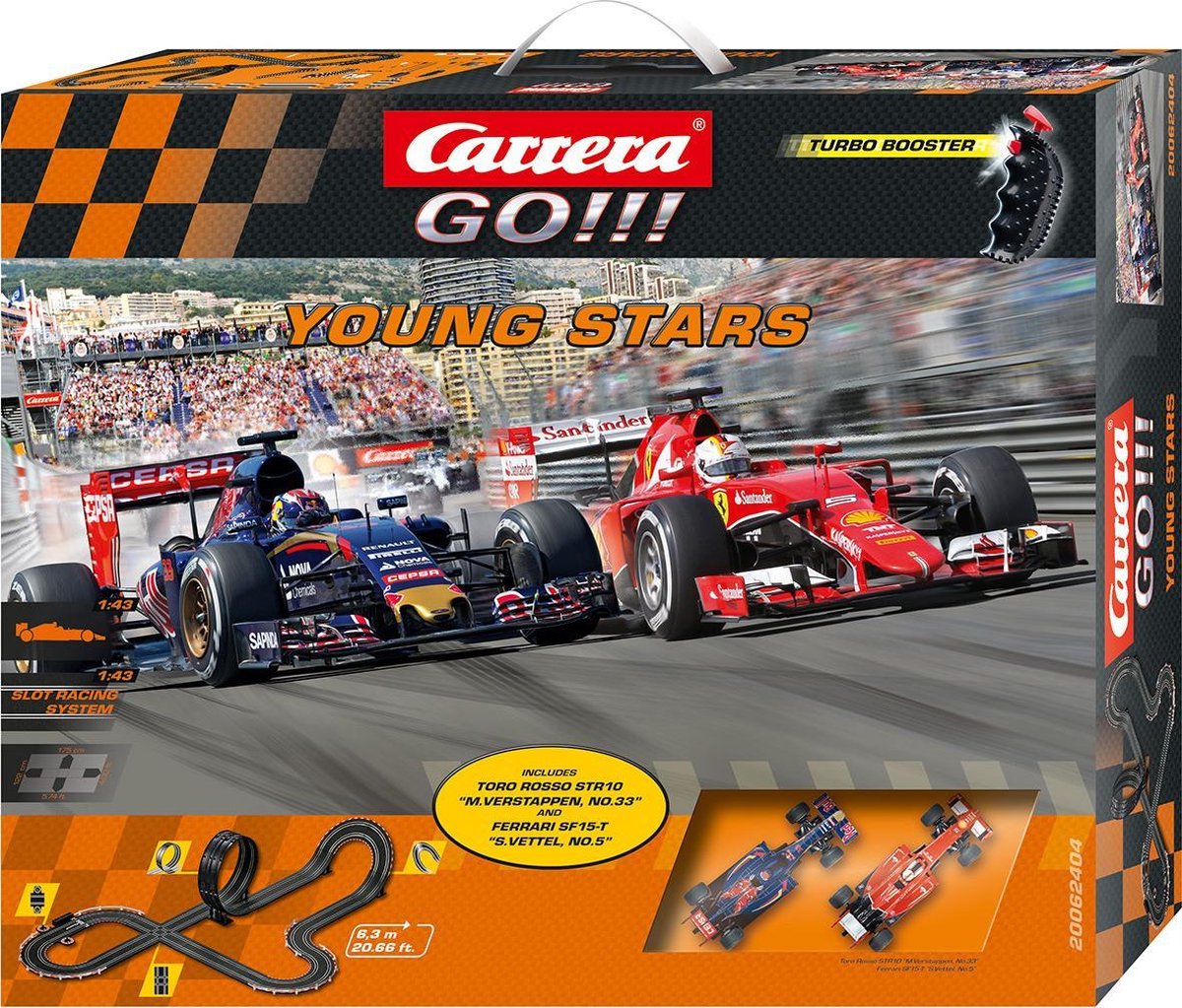 Carrera GO!!! Young Stars Max Verstappen - Racebaan | bol.com
