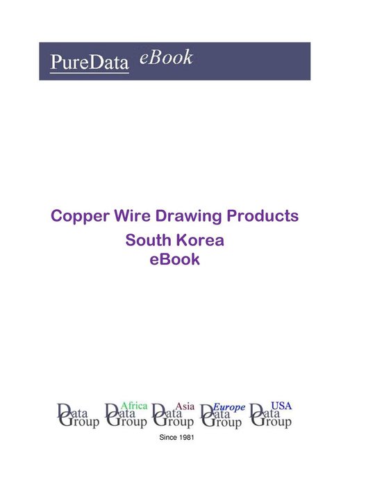 PureData eBook - Copper Wire Drawing Products in South Korea - cover