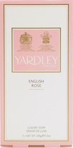 Yardley English Rose - 3 x 100g - Luxe Zeep