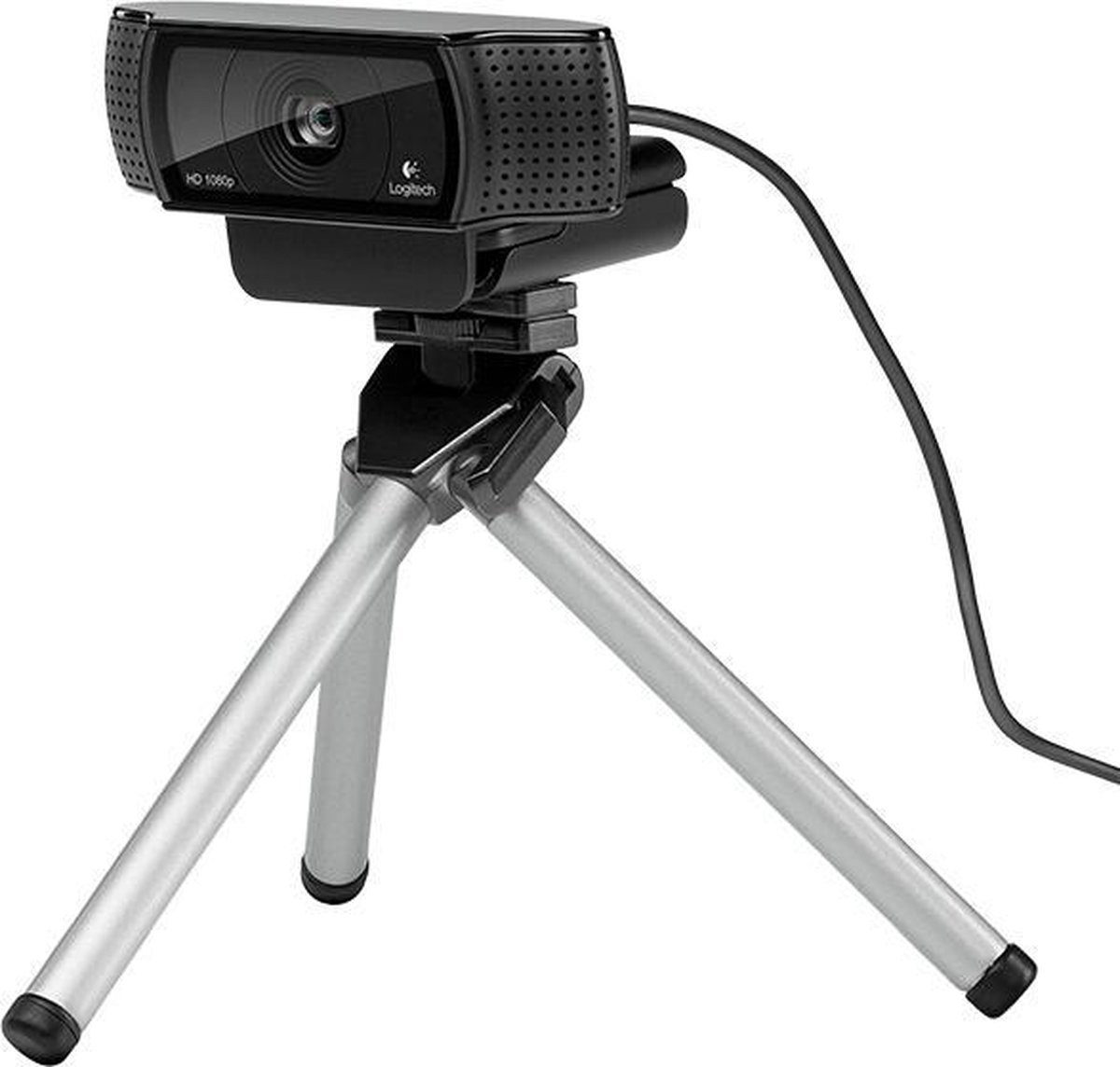 geïrriteerd raken galop knop Logitech C920 - HD Pro Webcam - Full HD 1080p - Bedraad - Twee microfoons |  bol.com