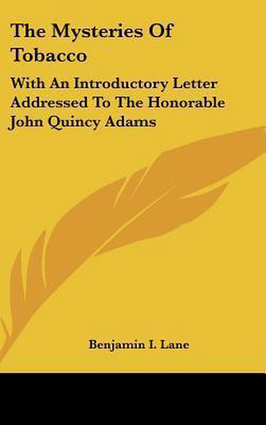 The Mysteries Of Tobacco - cover