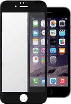 iPhone 6 full cover glazen screenprotector zwart