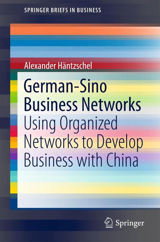 SpringerBriefs in Business - German-Sino Business Networks - cover