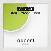 Nielsen Accent Magic 30x30 hout wit 9733000