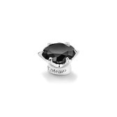 MY iMenso black Elegance crown for ring 10mm (925/rhod-plated)