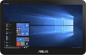 ASUS A41GAT-BD003D 39,6 cm (15.6") 1366 x 768 Pixels Touchscreen Intel® Celeron® 4 GB DDR4-SDRAM 128 GB SSD Wi-Fi 5 (802.11ac) Zwart Alles-in-één-pc Gratis DOS