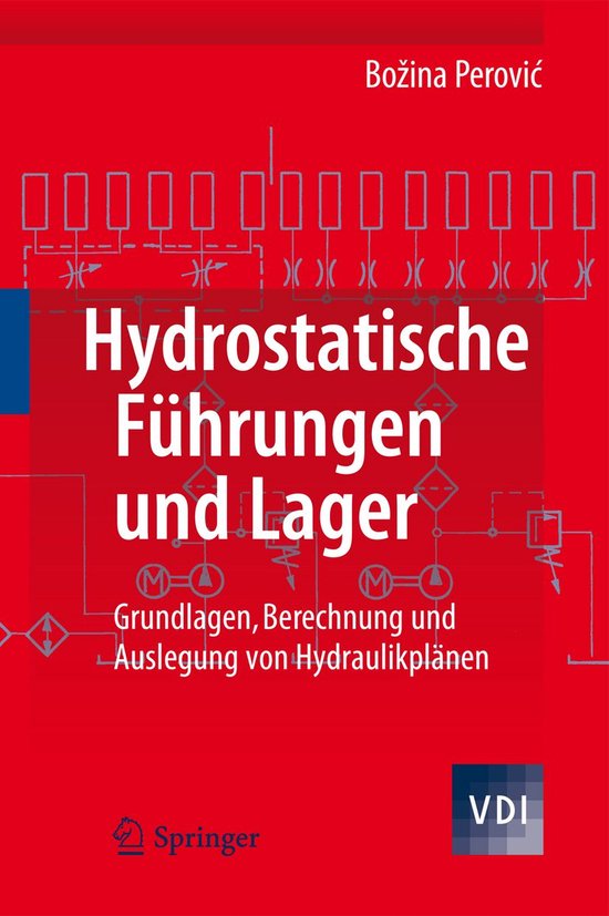 VDI-Buch - Hydrostatische Führungen und Lager - cover