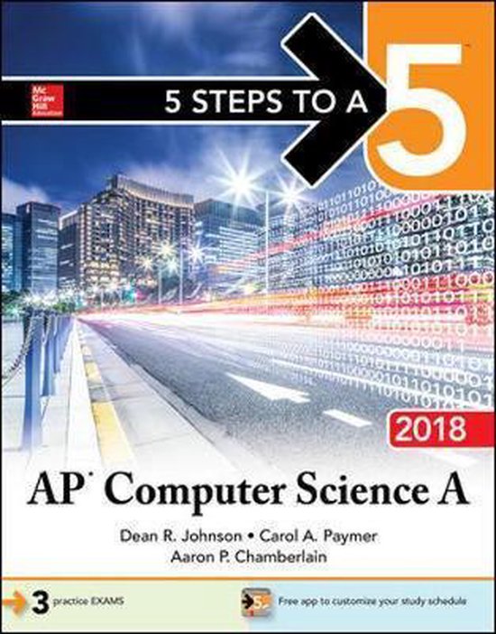 McGraw-Hill 5 Steps to A 5 Ap Computer Science A 2018 - cover