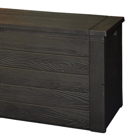 Tuin opbergbox hout patroon 120 cm | bol.com