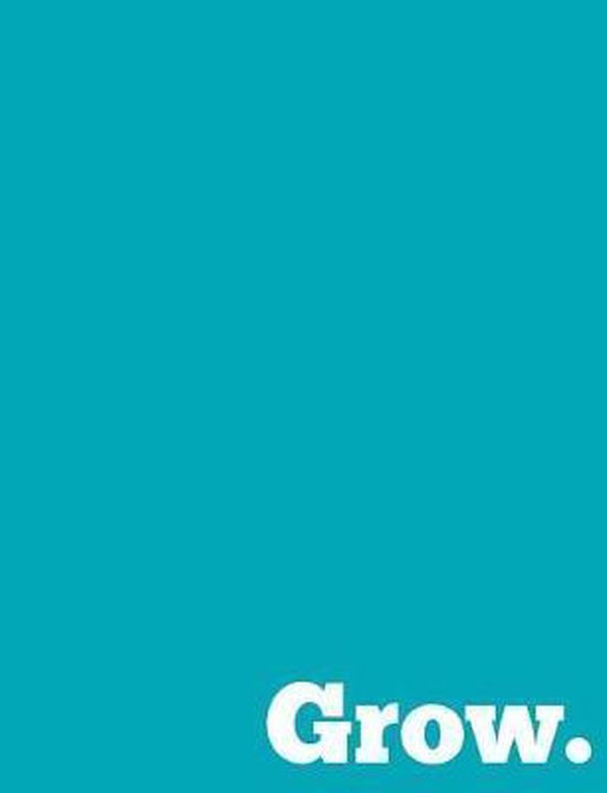 Grow Teacher Observation Notebook - cover