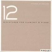 12 Miniatures For Clarinet & Piano