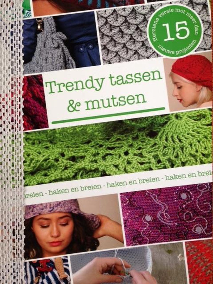 Trendy tassen & mutsen (haken en breien), Collectief | 9789039627013 |  Boeken | bol