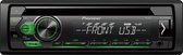 Pioneer DEH-S110UBG Autoradio Enkel din Groen-RDS Tuner-USB - 4 x 50 W