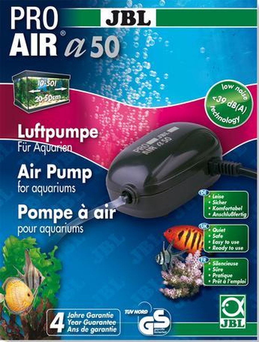 JBL Pompe À Air Pro Air A50 pour Aquariums De 10…