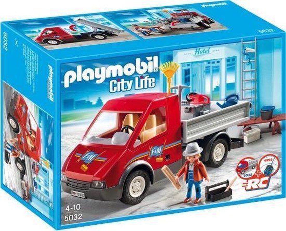 PLAYMOBIL City Life Klusjesauto - 5032 | bol.com