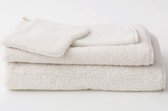 Fissaggio | Set van 4 gastendoekjes Prisa - Guest Towel / Gastendoekje - 25x50 cm - Ivory - SALE