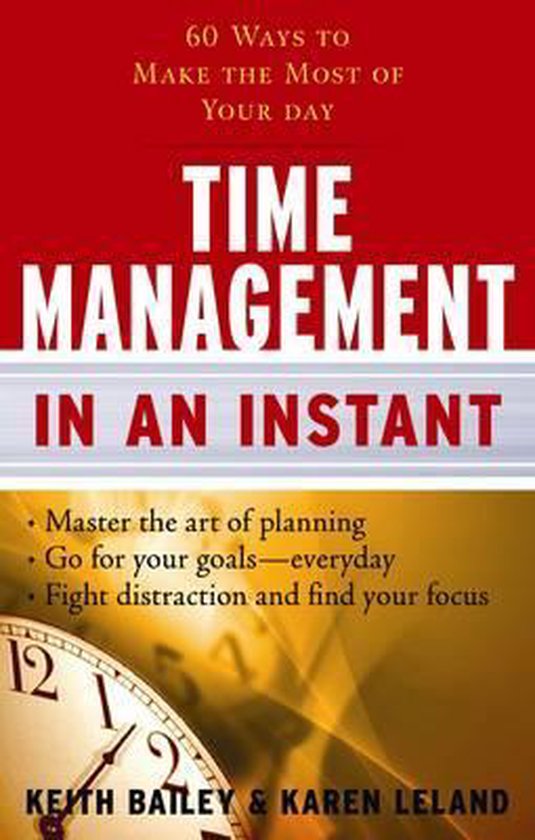 Time Management in an Instant - cover