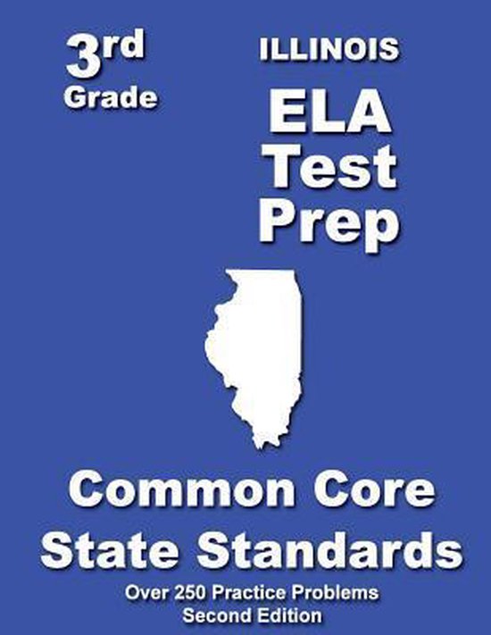 Illinois 3rd Grade Ela Test Prep - cover