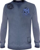 Hotspot Design Sweatshirt Crank Forever  | Blauw | Maat L