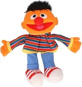 Pluche knuffel handpop Sesamstraat  Ernie  33 cm