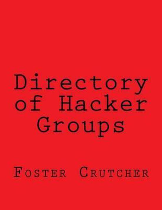 Directory of Hacker Groups - cover