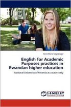 English for Academic Purposes practices in Rwandan higher education