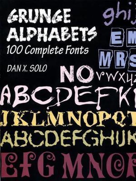 Grunge Alphabets - cover