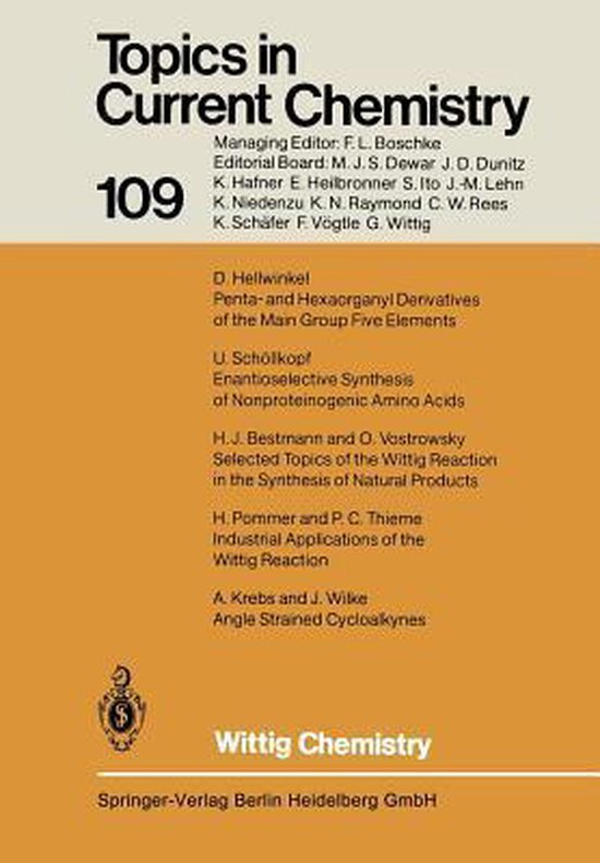 Wittig Chemistry - cover