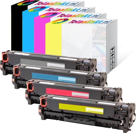 Toner voor HP Color Laserjet CM2320 MFP | Multipack 4x | huismerk | bol.com