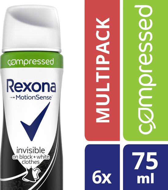 Rexona Women Invisible Diamond Deodorant Spray - 6 75 ml Voordeelverpakking bol.com