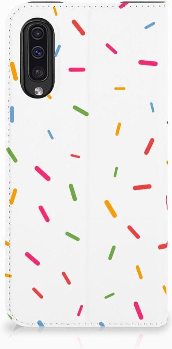 Samsung Galaxy A50 Flip Style Cover Donut Roze