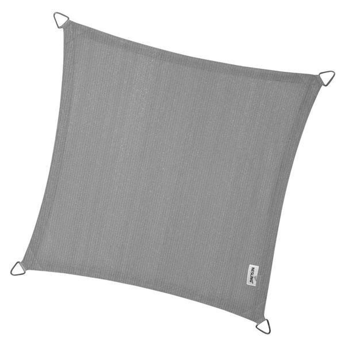 Nesling Dreamsail voile d'ombrage carré, 400x400cm, Gris