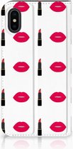 Hoesje iPhone X/10 | Xs Design Lipstick Kiss