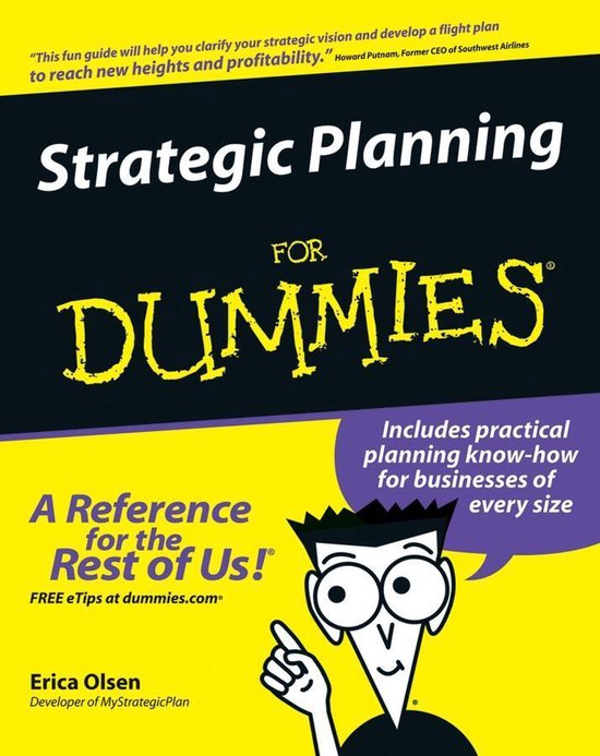 Strategic Planning For Dummies - cover