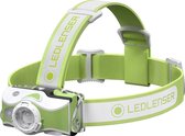 Ledlenser MH7 hoofdlamp - Groen - Oplaadbaar - Outdoor - 600 lm - Focusseerbaar - Verwijderbare kampkop - 7 jaar garantie