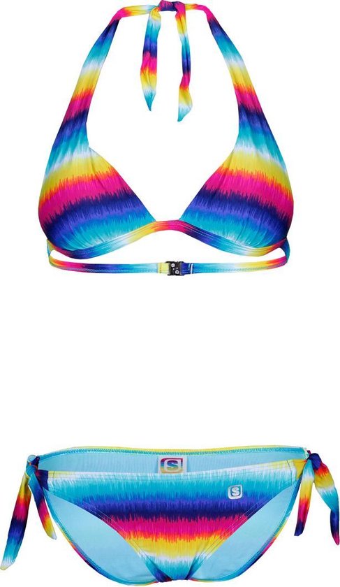 Verwisselbaar jurk Aanvankelijk Shiwi - Push Up Bikini Regenboog - XL | bol.com