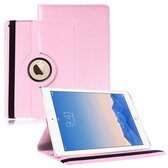Housse de protection pour iPad Air 2 - Etui multi-supports rotatif à 360 degrés - Housse de protection rose clair