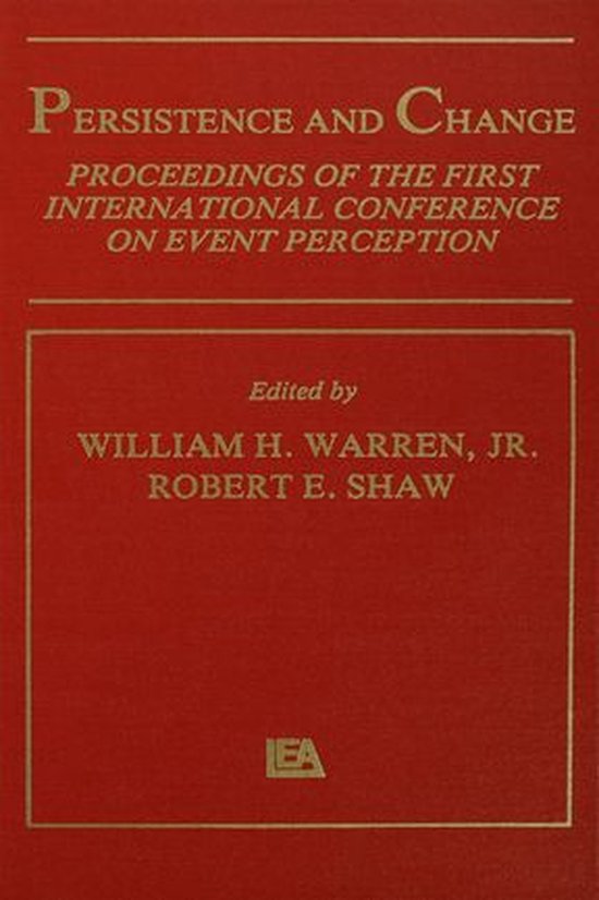 Persistence and Change - cover