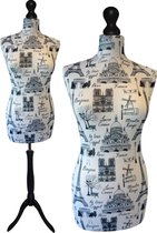 Sacre coeur paspop met zwarte sparkling driepoot  36/38