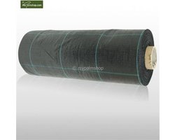 Quality Anti Worteldoek gronddoek zwart 100m x 0,5 m | 100 g/m²