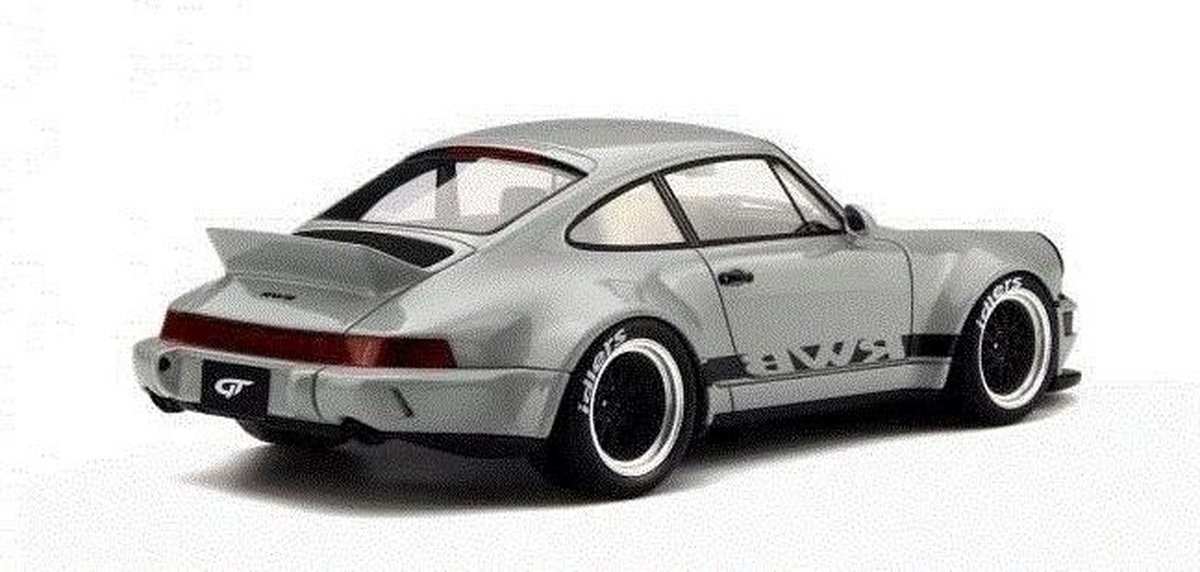 GT Spirit 1/18 – Porsche 911 964 RWB Duck Tail – Gris – Miniature Neuve