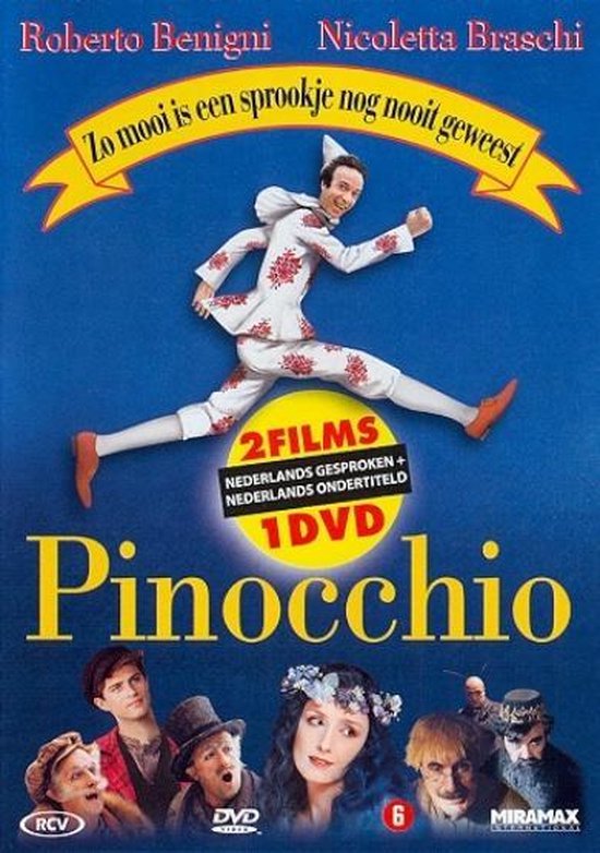 Cover van de film 'Pinokkio'