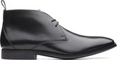Clarks  Veterboots Heren - Zwart Leather - Maat 46