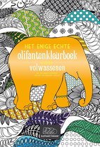 Het enige echte olifantenkleurboek voor volwassenen