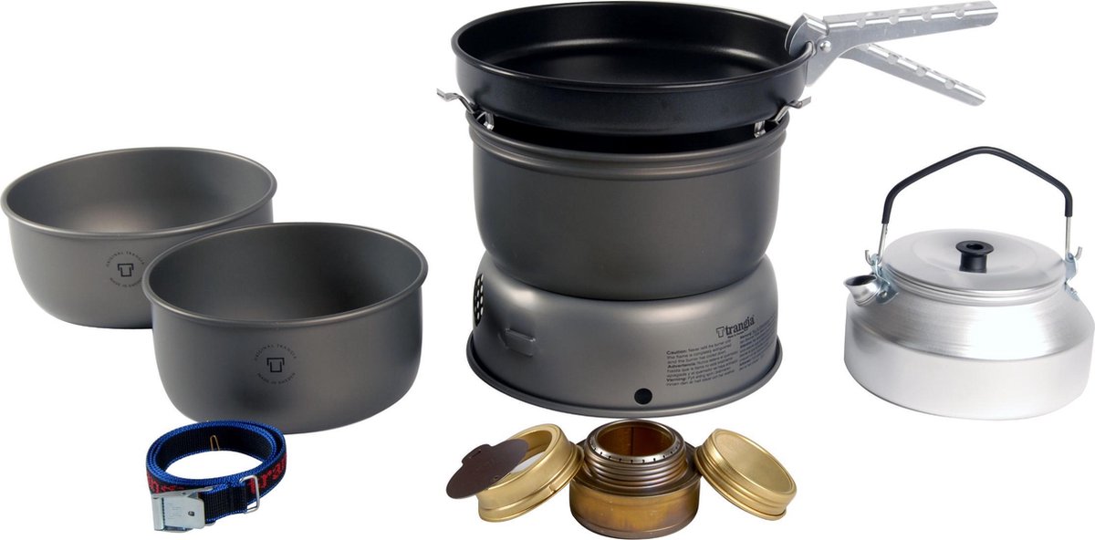 Stove 25-4 serie Hardanodized Aluminium