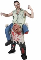 PARTYPRO - Zombie Carry Me kostuum voor volwassenen