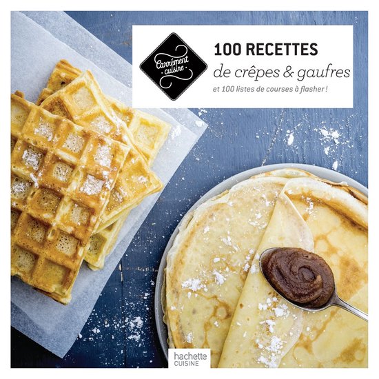 100 recettes de crêpes et gaufres - cover