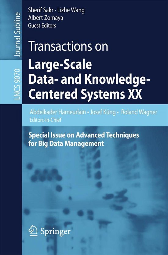 Computer Science (R0) - Transactions on Large-Scale Data- an ... - cover